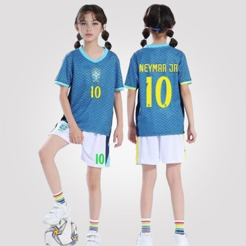 Neymar Jr. #10 Brazil Youth Soccer Set