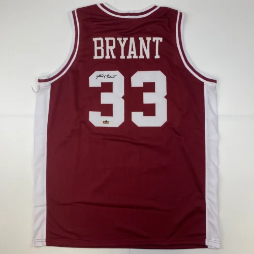 Kobe Bryant Autographed #33 Lower Merion Basketball Jersey