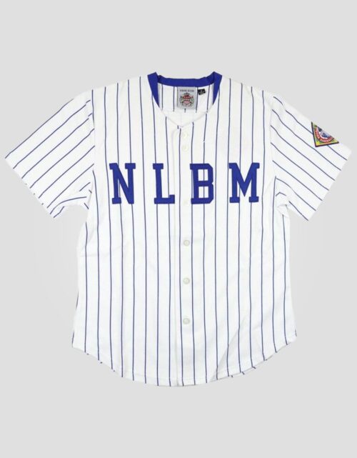 NLBM Blue Pin Stripe Jersey