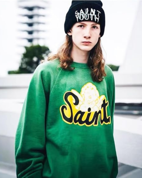 Saint Michael Angel Crewneck Sweatshirt