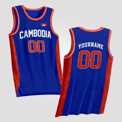 Cambodia Custom Basketball Jersey