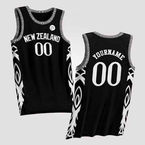 New Zealand Custom Basketball Jersey