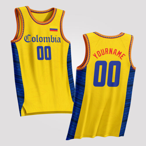 Colombia Custom Basketball Jersey