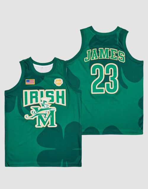 Lebron James Clover #23 Basketball Jersey