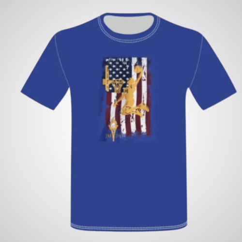 Stars and Stripes Dunk Basketball Shirt