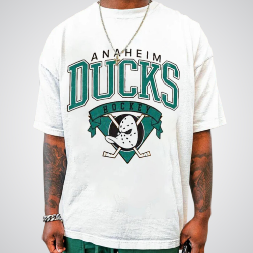 Streetwear Anaheim Ducks Vintage Hockey T-Shirt
