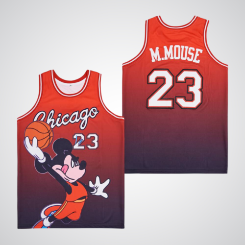 Mickey Mouse #23 Chicago Basketball Jersey