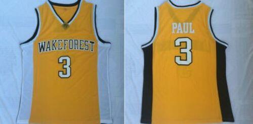 Chris Paul #3 Wake Forest Basketball Jersey photo review