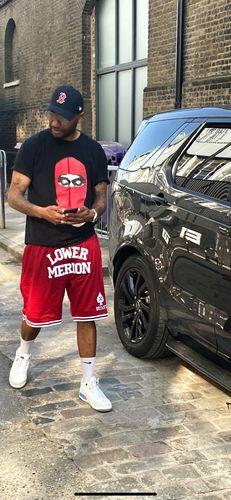 Click to view full screen Kobe Bryant #33 Lower Merion High School Shorts photo review