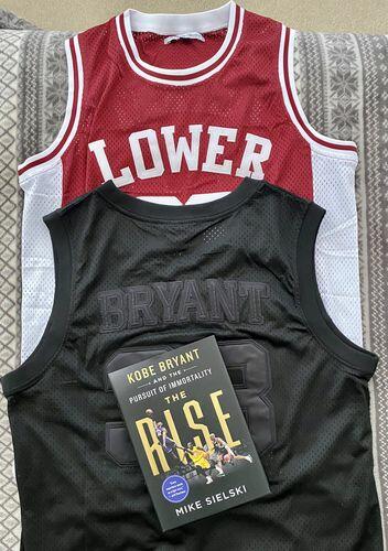 Kobe Bryant Lower Merion #33 All Black Jersey photo review