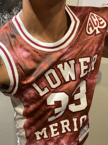 Kobe Bryant #33 Lower Merion Tie-Dye Edition High School Jersey photo review