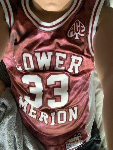 Kobe Bryant #33 Lower Merion Tie-Dye Edition High School Jersey photo review