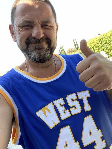 Jerry West #44 West Virginia Basketball Jersey photo review