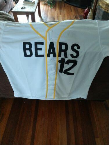 Tanner Boyle #12 Bad News Bears Baseball Jersey photo review