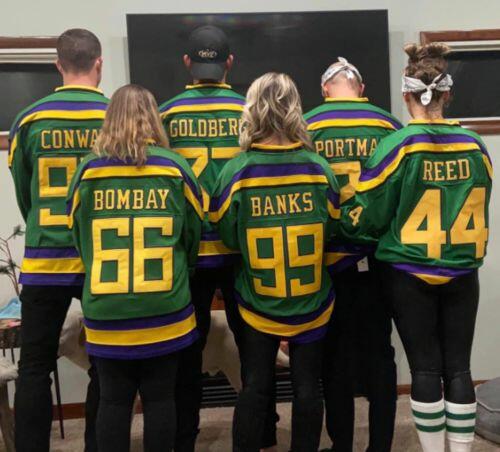 Click to view full screen Fulton Reed #44 Mighty Ducks Hockey Jersey photo review