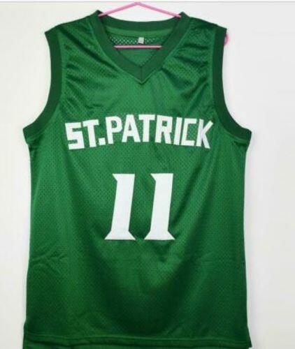Click to view full screen Kyrie Irving #11 St Patrick High School Jersey photo review
