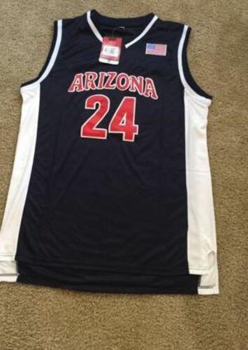 Click to view full screen Andre Iguodala #24 Arizona Basketball Jersey photo review