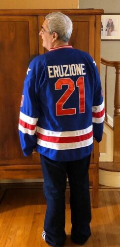 Mike Eruzione #21 Miracle Team USA Hockey Jersey photo review