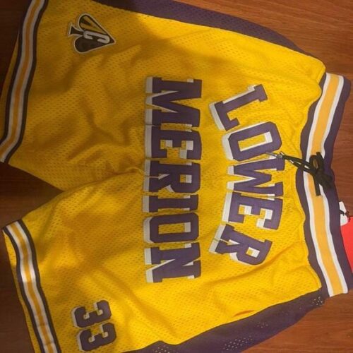 Kobe Bryant #33 Lower Merion Yellow Aces Shorts photo review