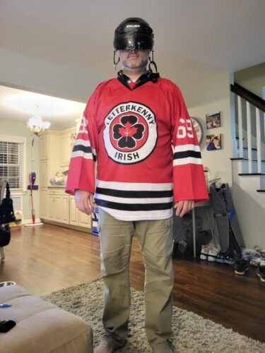 Click to view full screen Shoresy Summer Christmas #69 Letterkenny Irish Hockey photo review