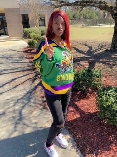 Click to view full screen Charlie Conway #96 Mighty Ducks Hockey Jersey photo review