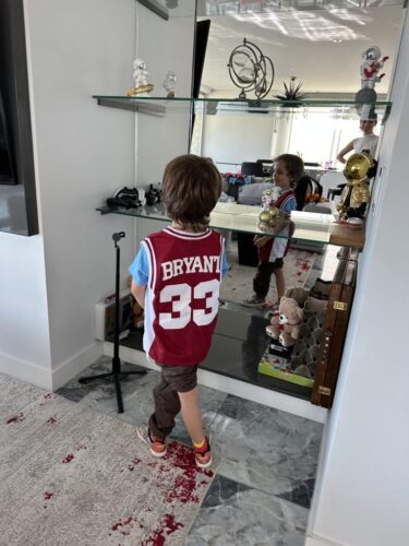 Youth Kobe Bryant #33 Lower Merion High School Jersey photo review