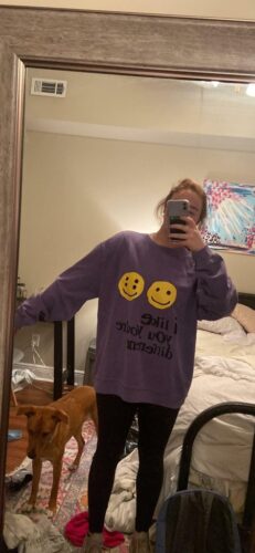 I Like You You're Different Sweatshirt photo review