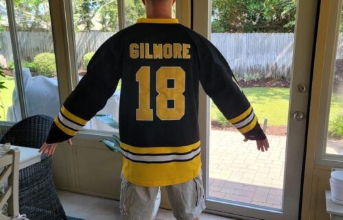 Happy Gilmore #18 Boston Adam Sandler Hockey Jersey photo review