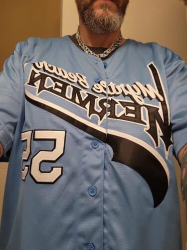 Kenny Powers #55 Myrtle Beach Mermen Stitched Baseball Jersey photo review