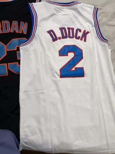 Daffy Duck #2 Space Jam Tune Squad Basketball Jersey photo review