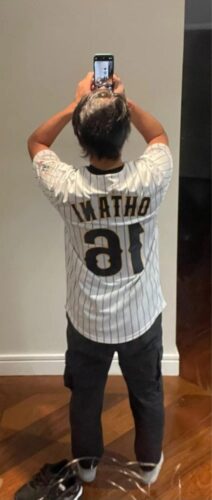 Click to view full screen Shohei Ohtani #16 Samurai Baseball Jersey photo review