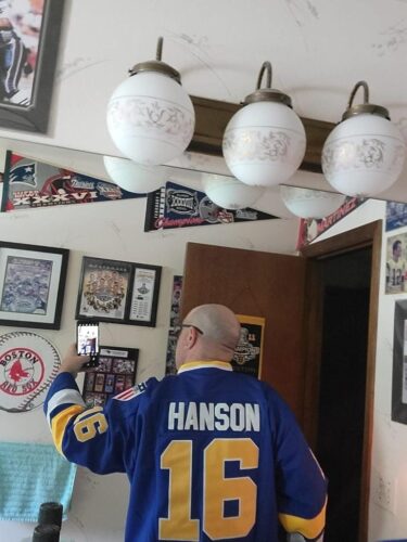 Click to view full screen Jack Hanson #16 Charlestown Chiefs Hockey Jersey photo review