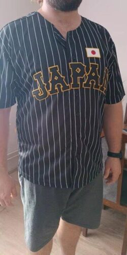 Click to view full screen Shohei Ohtani #16 Samurai Baseball Jersey photo review