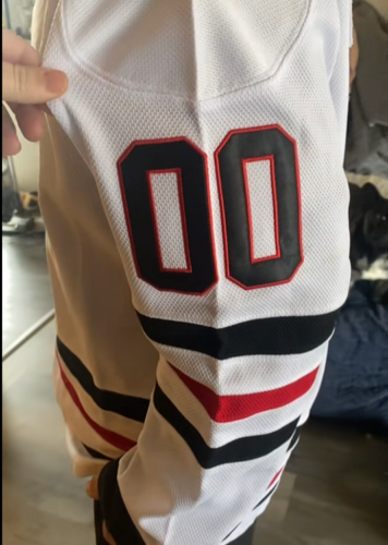 Click to view full screen YOUTH Christmas Vacation 'Griswold' Hockey Jersey photo review